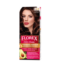 Plaukų dažai "FLOREX" 2.0 (kaštonas)